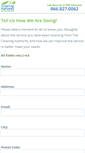 Mobile Screenshot of feedback.thecleaningauthority.com